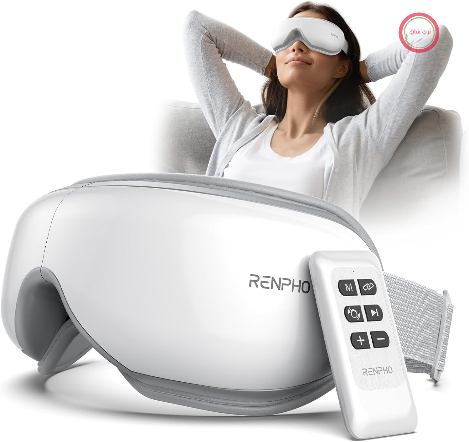 ماساژور چشم رنفو آمریکا RENPHO با قابلیت گرمایش و ماسک خواب و کنترل از راه دور