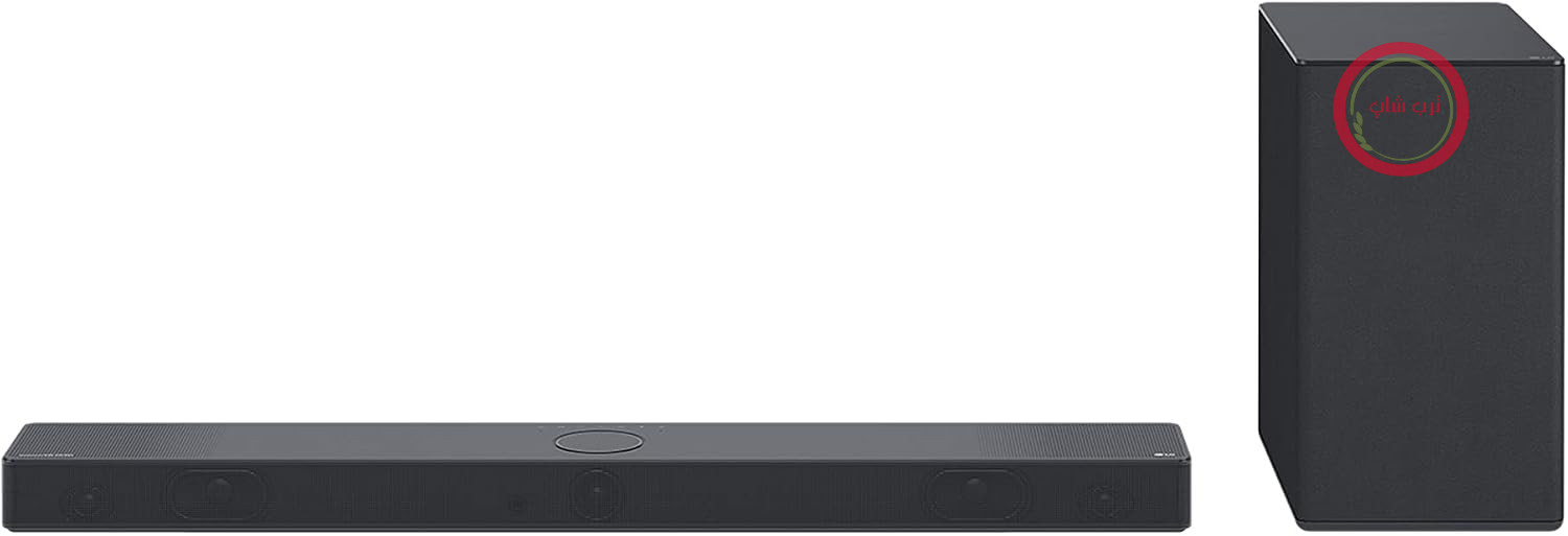 ساندبار ال‌جی LG DSC9S 3.1.3 (400 وات) با ساب ووفر بی‌سیم (Dolby Atmos، HDMI، بلوتوث)، مشکی [مدل سال 2023]