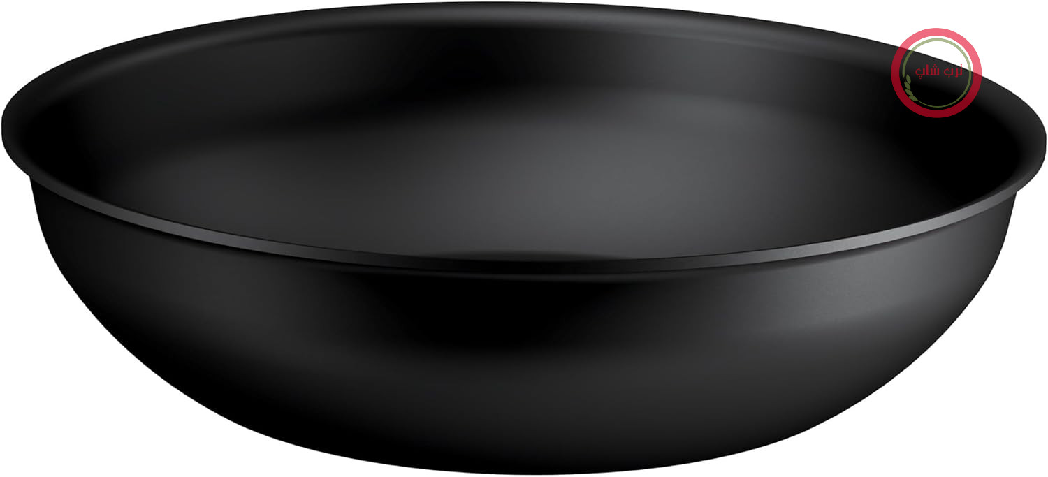 ماهیتابه تفال مدل Ingenio Excellence Fusion Wok 28 سانتی‌متر، روکش نچسب Fusion Core، قابل چیدن روی هم، کم‌جا، دارای نشانگر حرارتی، مناسب برای انواع اجاق گاز، تمیز کردن آسان، مشکی، P0051953