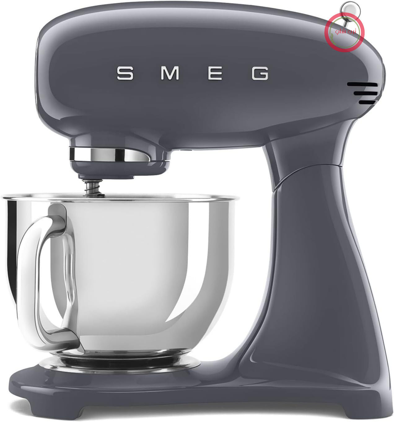 غذاساز ماشین آشپزخانه اسمگ ایتالیا Smeg مدل SMF03GREU تمام خاکستری ۸۰۰ وات