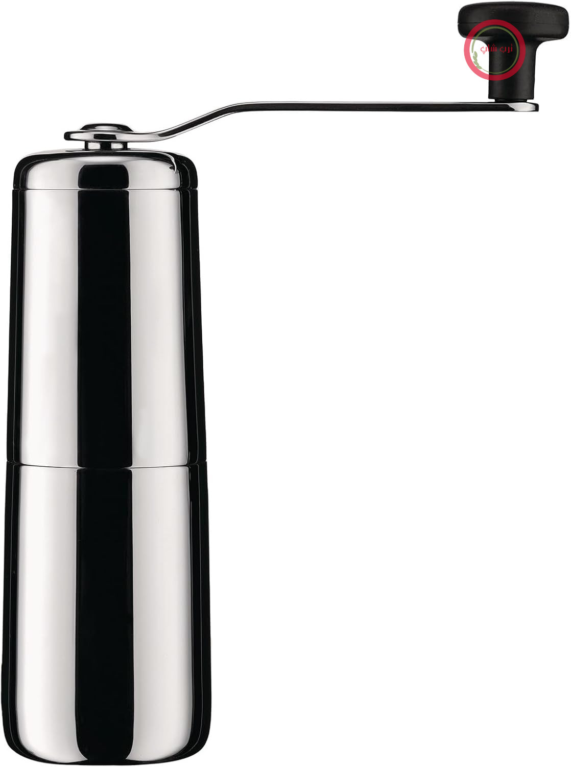 آسیاب قهوه آهسته Alessi KT01 - آسیاب قهوه طراح ساخته شده از استیل ضد زنگ 18/10 با دستگیره رزین ترموپلاستیک
