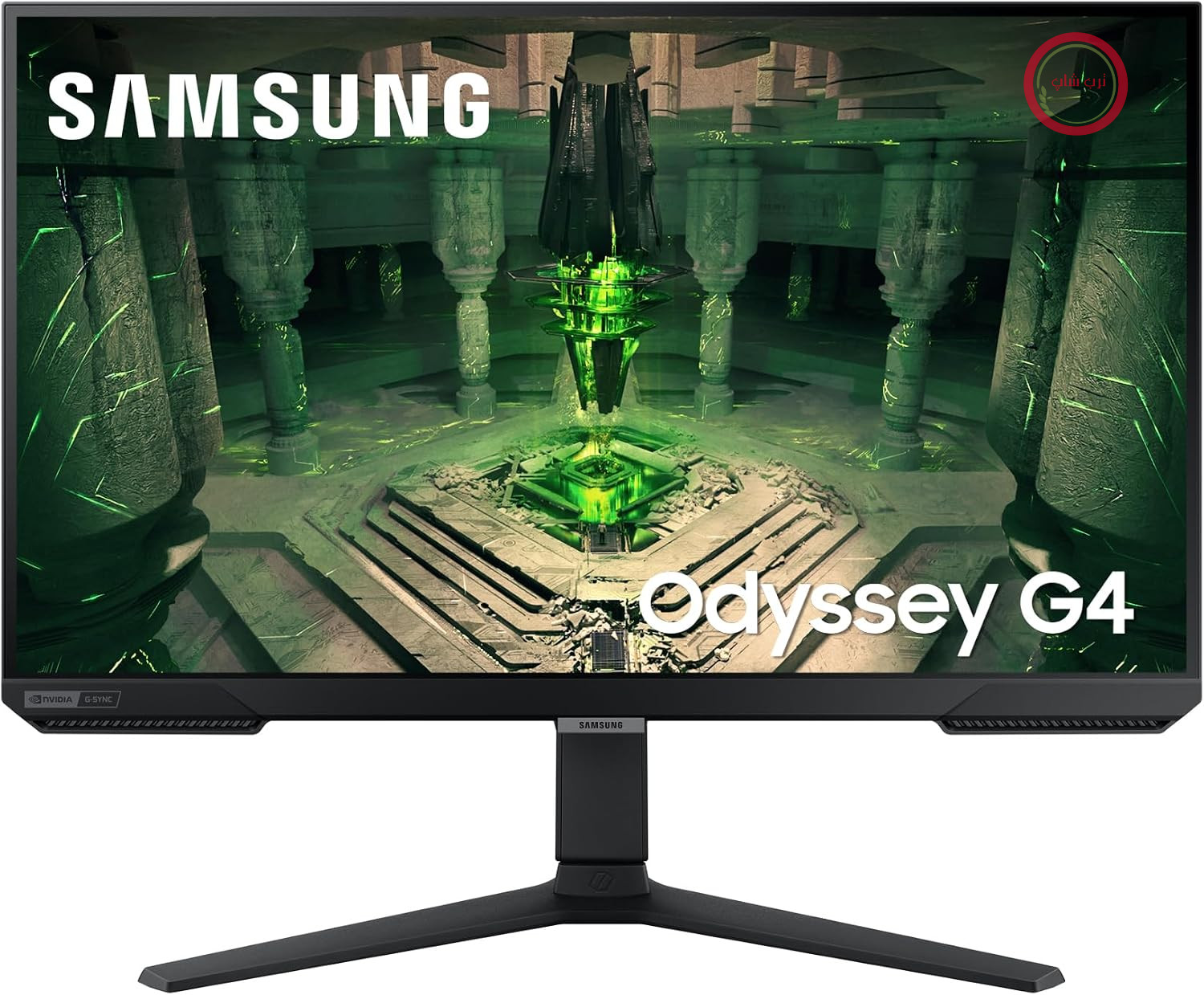 مانیتور گیمینگ سامسونگ Samsung مدل اودیسه G4B مدل LS27BG400EU، 27 اینچ، پنل IPS، وضوح تصویر Full HD، فناوری AMD FreeSync Premium، سازگار با G-Sync، زمان پاسخگویی 1 میلی‌ثانیه (G/G)، نرخ به‌روزرسانی 240 هرتز، رنگ مشکی