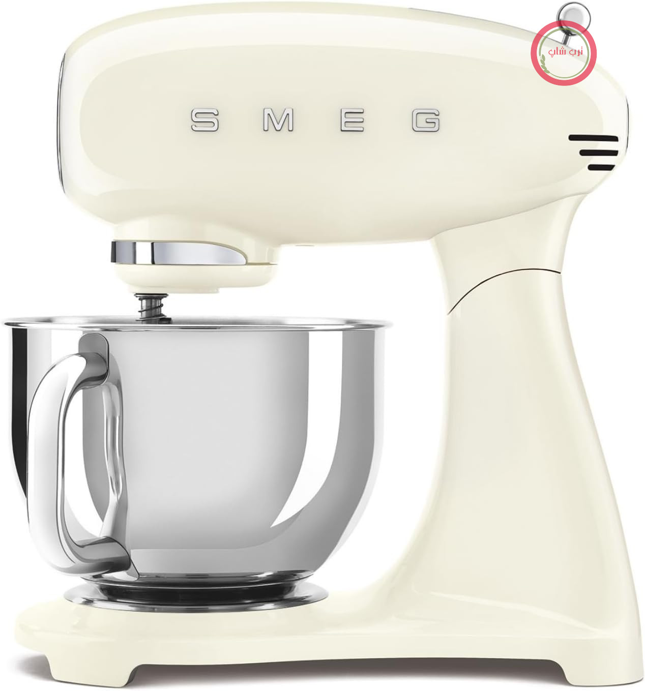 غذاساز ماشین آشپزخانه اسمگ ایتالیا Smeg مدل SMF03CREU تمام کرم ۸۰۰ وات