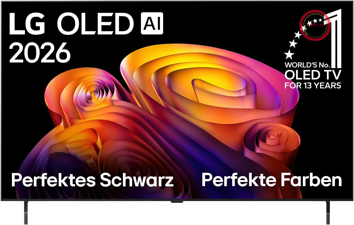 تلویزیون ۴۸ اینچ (۱۲۱ سانتی‌متری) ۴K OLED ال‌جی با هوش مصنوعی (پردازنده α8 Gen3 4K AI، webOS 26، ۱۲۰ هرتز