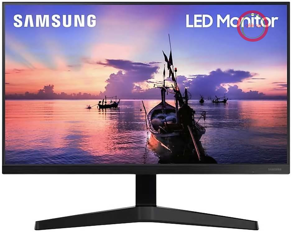 مانیتور سامسونگ Samsung مدل ۶۱ سانتی‌متری (۲۴ اینچی)، مشکی (LF24T350FHUXEN)