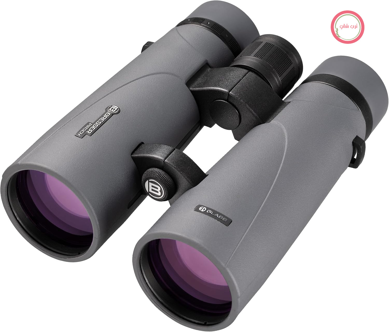 دوربین دوچشمی Bresser Pirsch ED برای پرنده‌نگری، ضد آب 10x50 | بزرگنمایی 10 برابر، مناسب برای افراد عینکی، شیشه ED، پوشش فازی، پوشش دی‌الکتریک، پر شده با آرگون