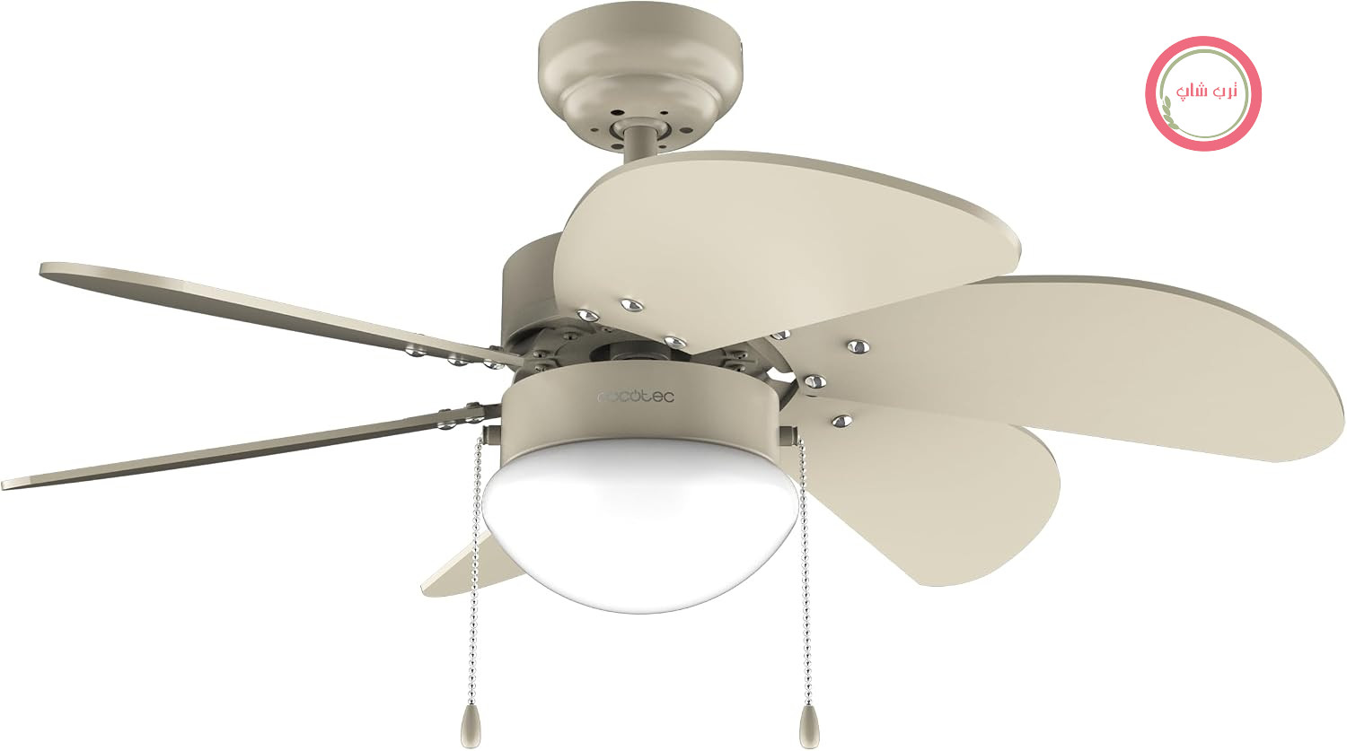 پنکه سقفی سکوتک اسپانیا Cecotec Aero 3600 | موتور مسی، ۳ سطح سرعت، قابلیت چرخش در جهت تابستانه و زمستانه،کرم