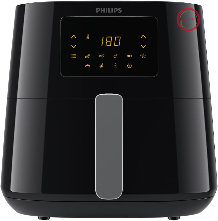 یخچال فریزر 14 در 1 فیلیپس سری 3000 XL 6.2 لیتری، برنامه در هر دستور HD9270/70 (فیلیپس HD9270/70 Air Fryer XL، 2000 وات،)