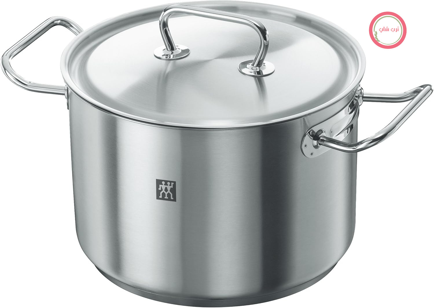 کدوی دو تکه ZWILLING TWIN کلاسیک - با درب 24 سانتی‌متر، ظرفیت 6 لیتر - مناسب برای استیل، بدون روکش، استیل ضد زنگ، نقره‌ای