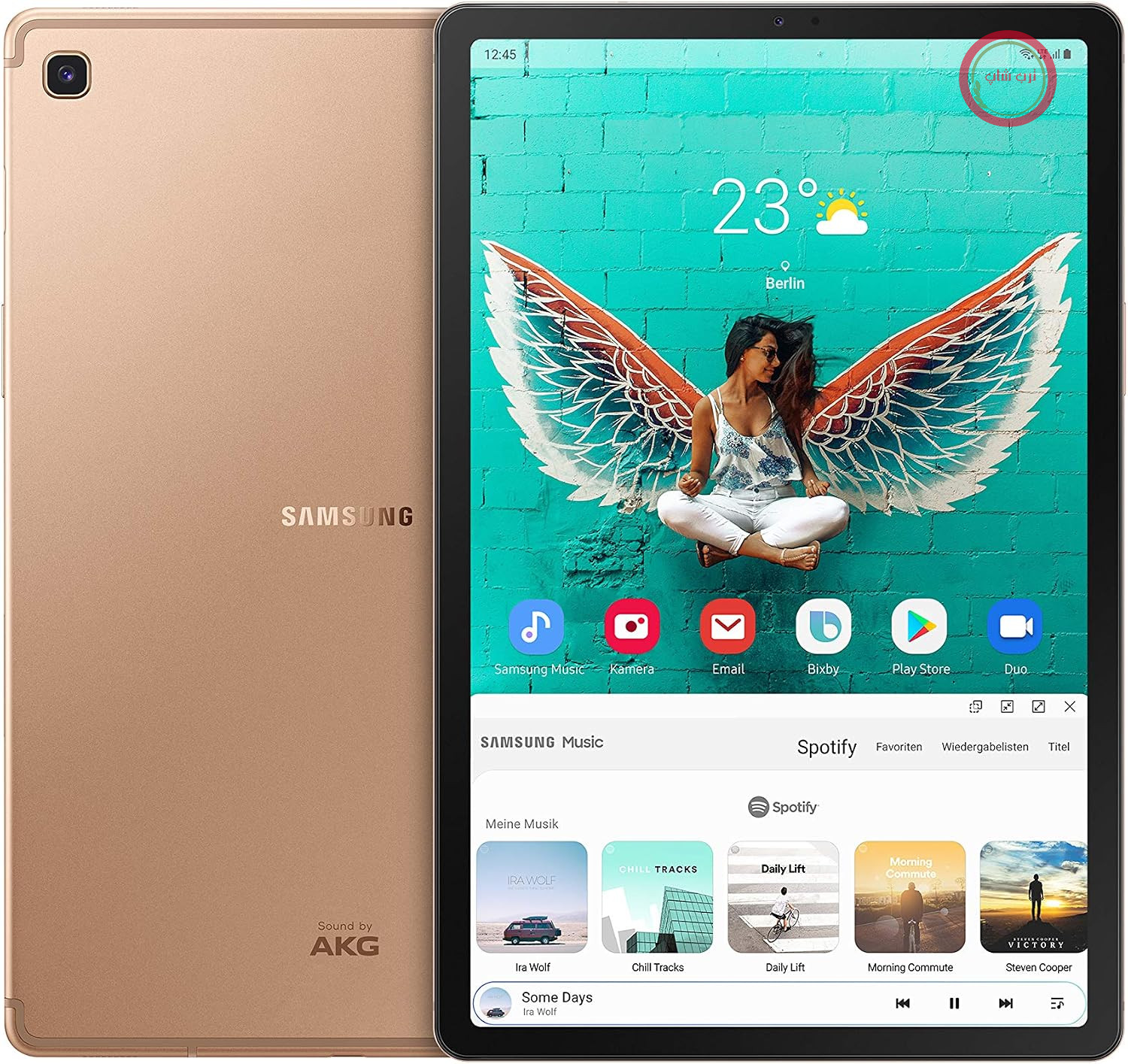سامسونگ گلکسی تب S5e T725 (10.5 اینچ) LTE، 128 گیگابایت، 6 گیگابایت رم، طلایی، نسخه آلمانی