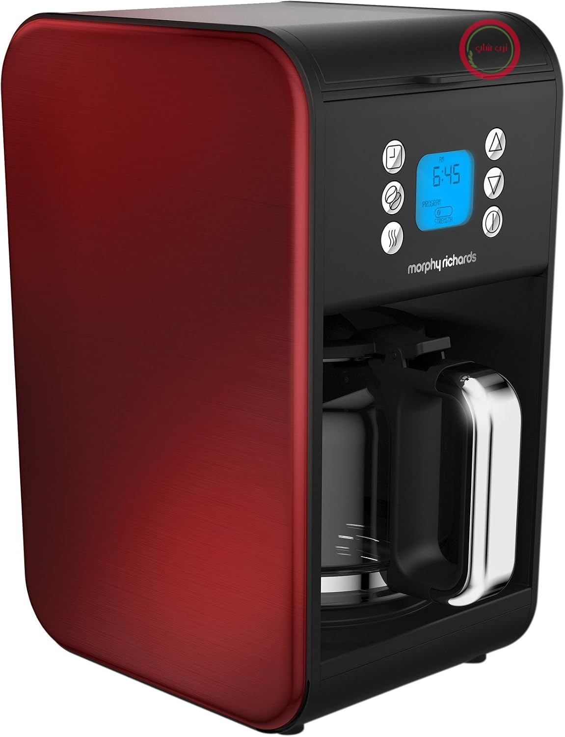 قهوه ساز مورفی ریچاردز انگلستان Morphy Richards 162009 Pour Over Kaffeemaschine, rot