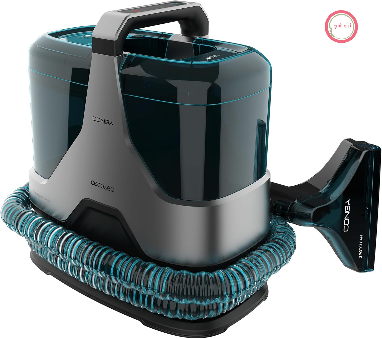 فرش شوی و مبل شوی سکوتک اسپانیا تمیزکننده لکه Cecotec Conga 6000 مدل XXL Ultra، سه کاره، قدرت ۶۰۰ وات