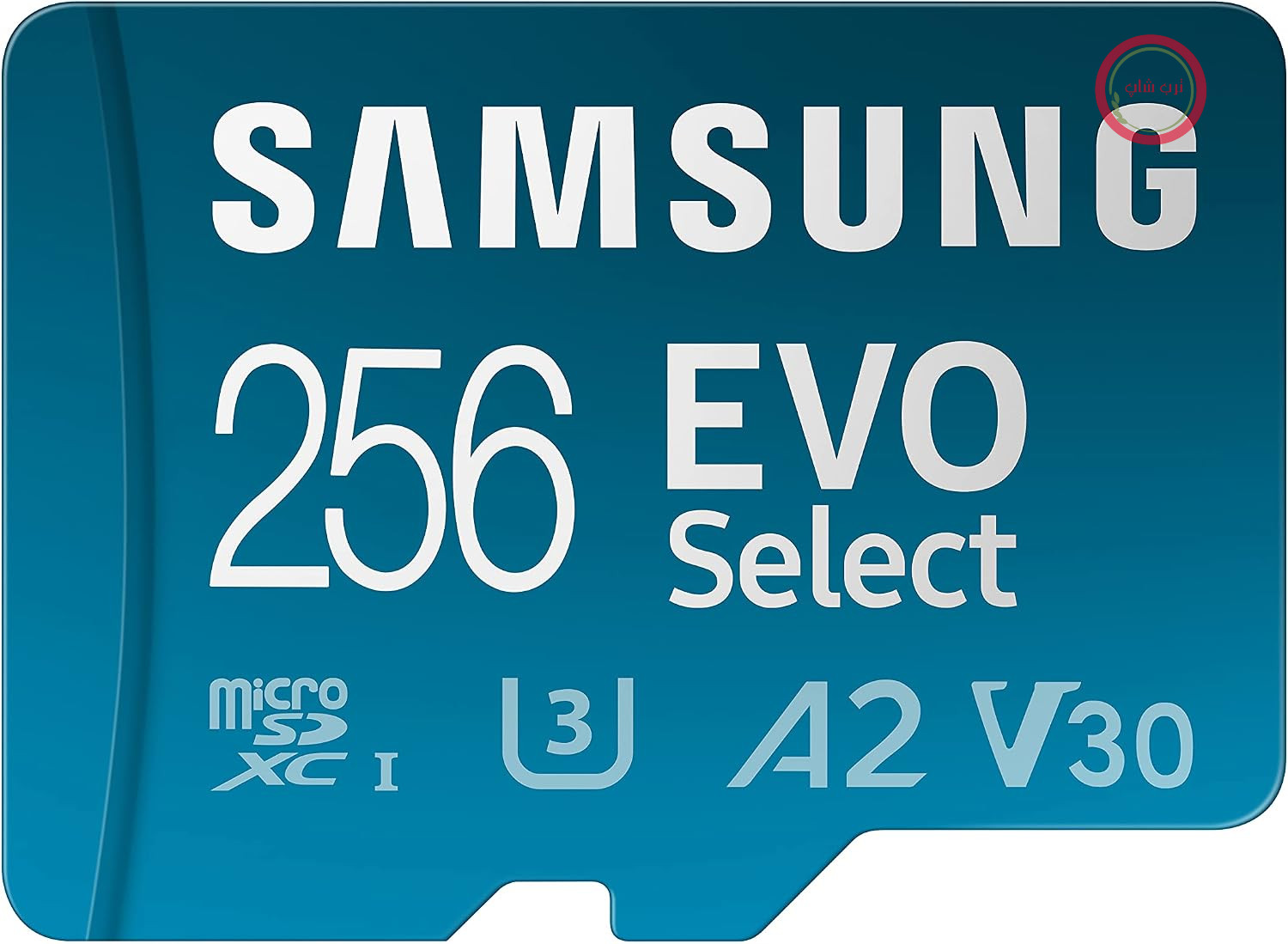 کارت حافظه microSD سامسونگ EVO Select (2024) + آداپتور SD، 256 گیگابایت، کارت حافظه برای تلفن‌های هوشمند و تبلت‌ها، UHS-I U3، 4K UHD، Full HD، سرعت خواندن 160 مگابایت بر ثانیه، MB-ME256SA/EU