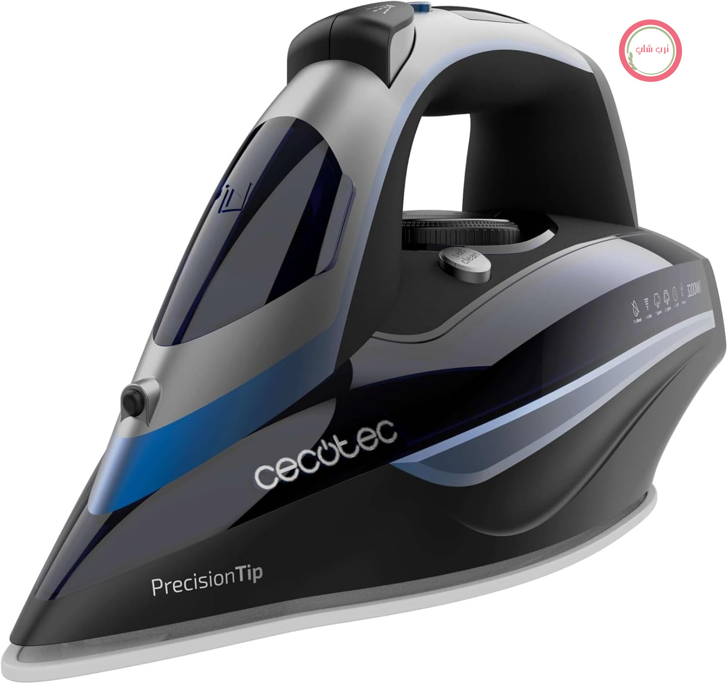 اتو بخار سرامیکی سکوتک اسپانیا Cecotec IronHero 3200 i - Pump توان 3200 وات، فناوری بخار قدرتمند، افزایش بخار