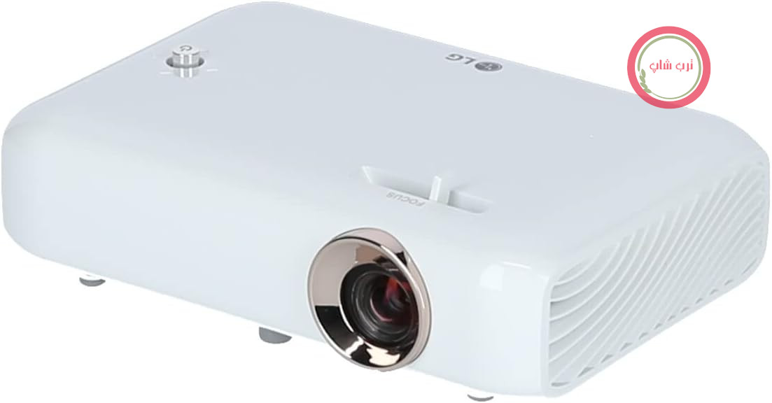 پروژکتور ال‌جی LG PH510PG تا 254 سانتی‌متر (100 اینچ) پروژکتور Cineabeam HD LED (550 لومن، 1280 x 720، تراشه DMD DLP، باتری یکپارچه)، سفید