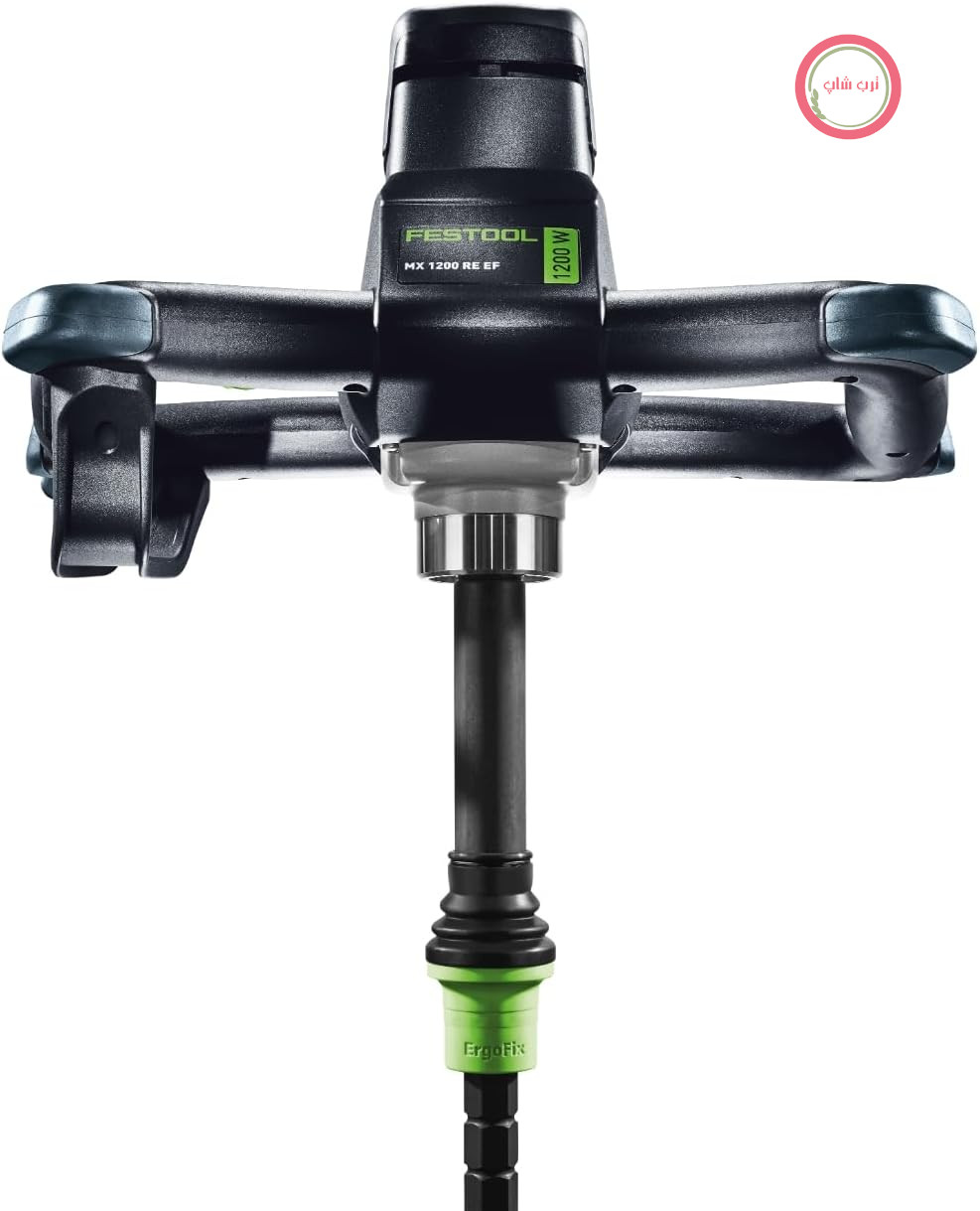 میکسر همزن بتن و مصالح فستول Festool MX 1200 RE EF HS2 - میکسر 1200 واتی برای 60 لیتر با ErgoFix