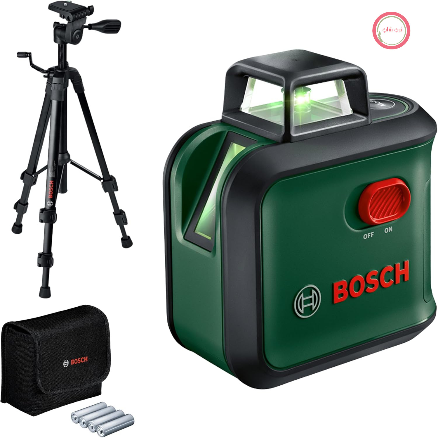 تراز لیزری خط زن پیشرفته بوش آلمان Bosch مدل AdvancedLevel 360 با سه پایه ممتاز