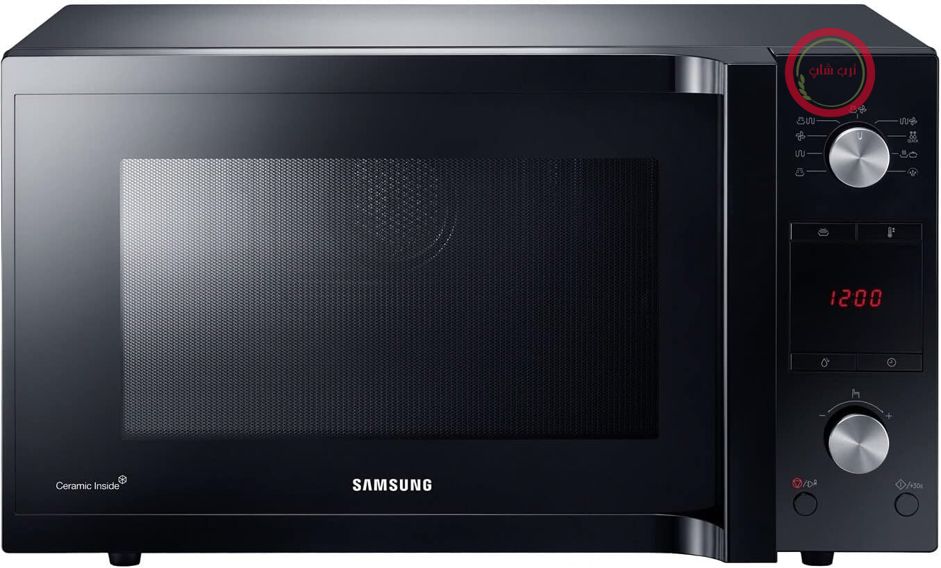 مایکروویو ترکیبی سامسونگ ۴۵ لیتری ۹۰۰ وات مشکی mc455tfrcbb
