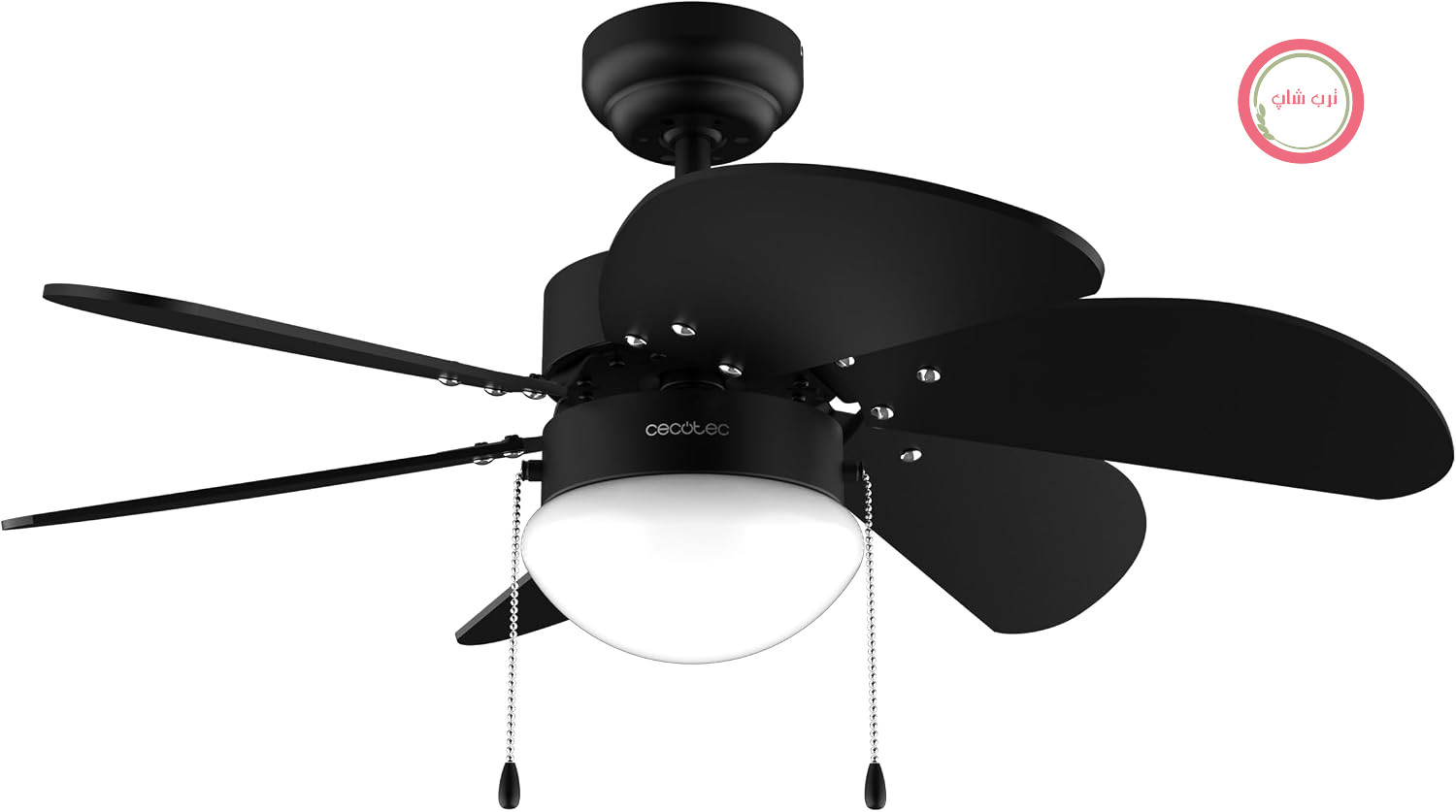 پنکه سقفی سکوتک اسپانیا Cecotec Aero 3600 | موتور مسی، ۳ سطح سرعت، قابلیت چرخش در جهت تابستانه و زمستانه،مشکی