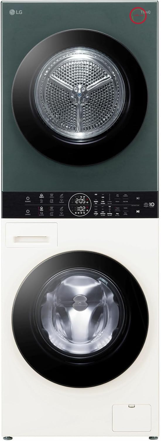 ماشین لباسشویی LG WashTower WT1210EGF، ماشین لباسشویی و
