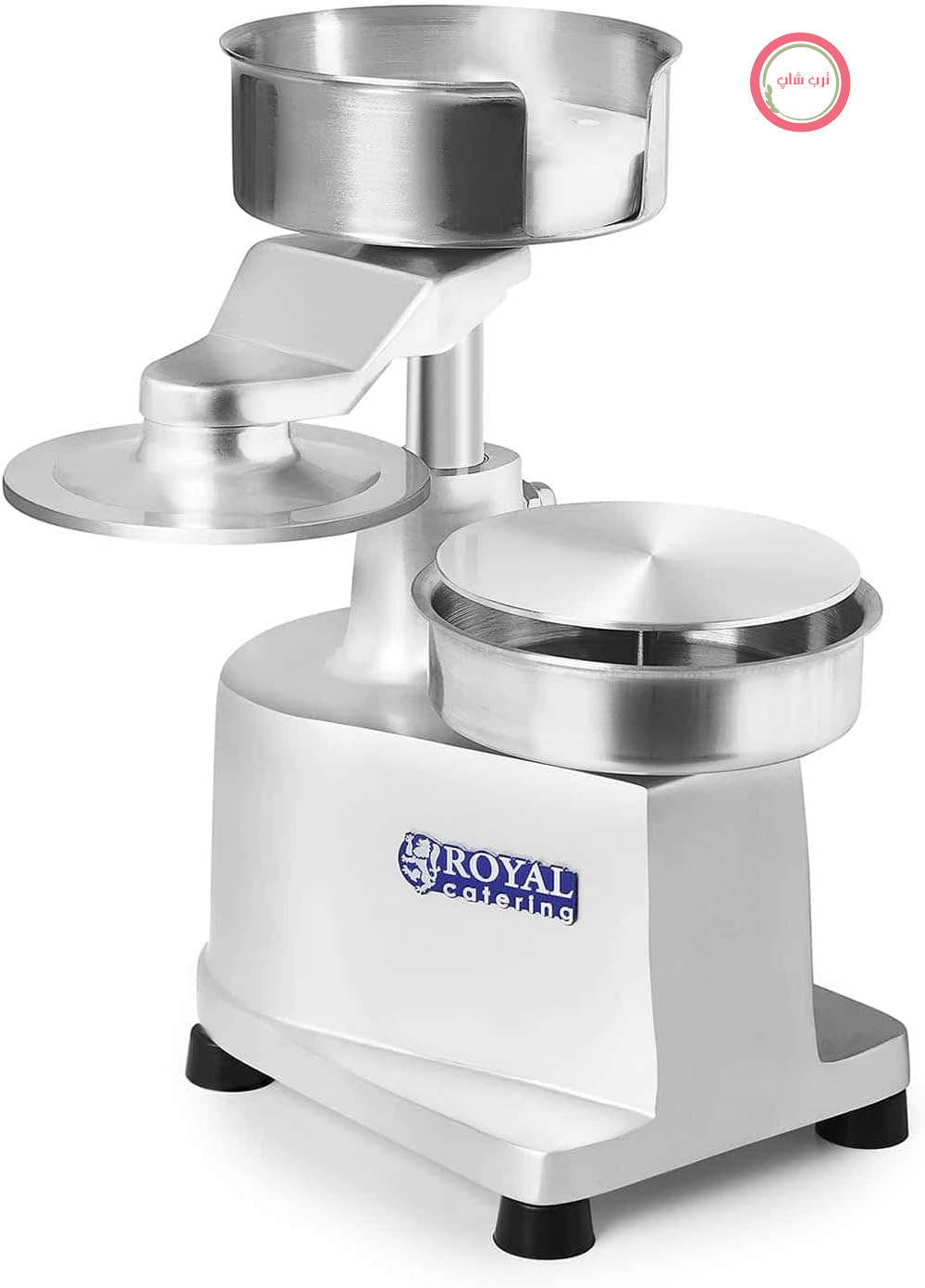 پرس همبرگر رویال کترینگ آلمان Royal Catering مدل RCHM-130، قطر پتی ۱۳ سانتی‌متر، استیل