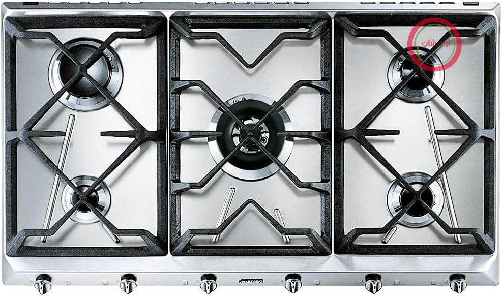 اجاق گاز رومیزی SMEG SRV596GH5، مدل UNIVERSAL، استیل ضد زنگ