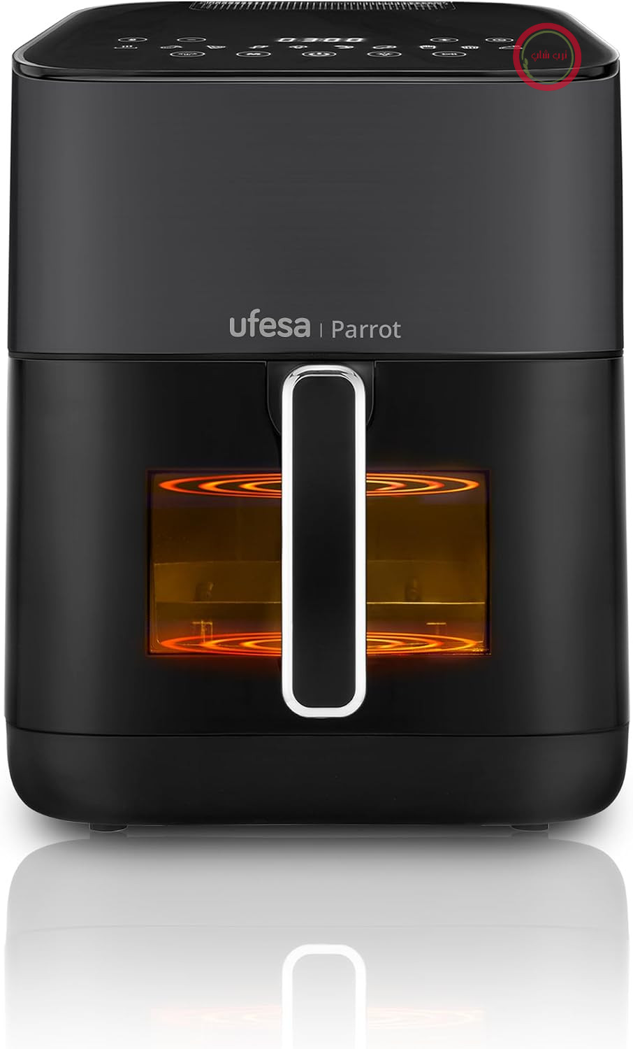 سرخ کن بدون روغن یوفسا اسپانیا Ufesa Parrot با بخار، المنت حرارتی دوگانه، ۶ لیتر، ۱۸۰۰ وات، ۱۰ برنامه از پیش برنامه‌ریزی شده