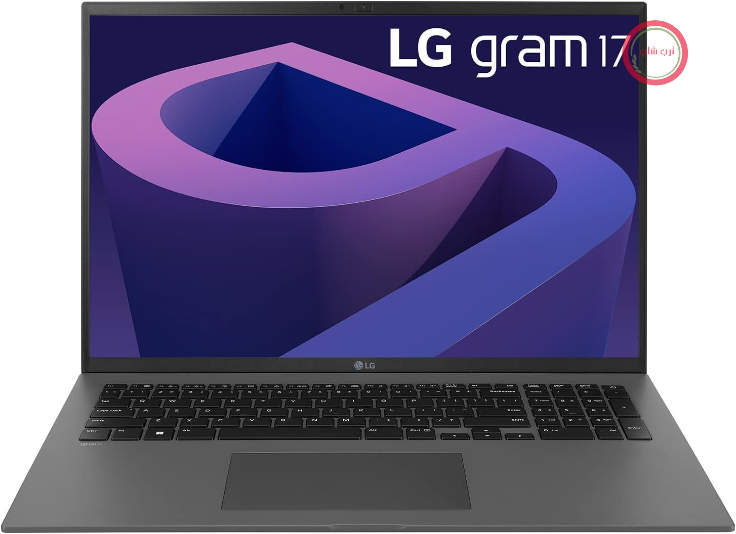 نوت بوک فوق سبک ۱۷ اینچی LG 2022 Gram - لپ تاپ ۱۳۵۰ گرمی Intel Core i7 (رم ۱۶ گیگابایت، حافظه SSD 512