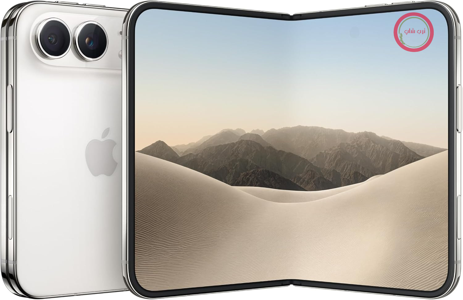 گوشی تاشو اپل آیفون Apple iPhone Duo با ظرفیت 2 ترابایت - سفید ستاره‌ای