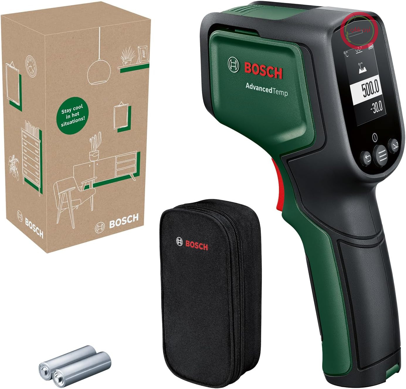 دماسنج مادون قرمز ساختمانی بوش آلمان مدل Bosch AdvancedTemp