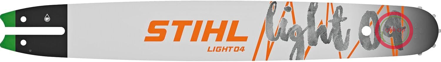 میله راهنمای Stihl 40cm Light04، گام 3/8 اینچ، سازگار با میله راهنمای اره برقی Stihl 3005/4413