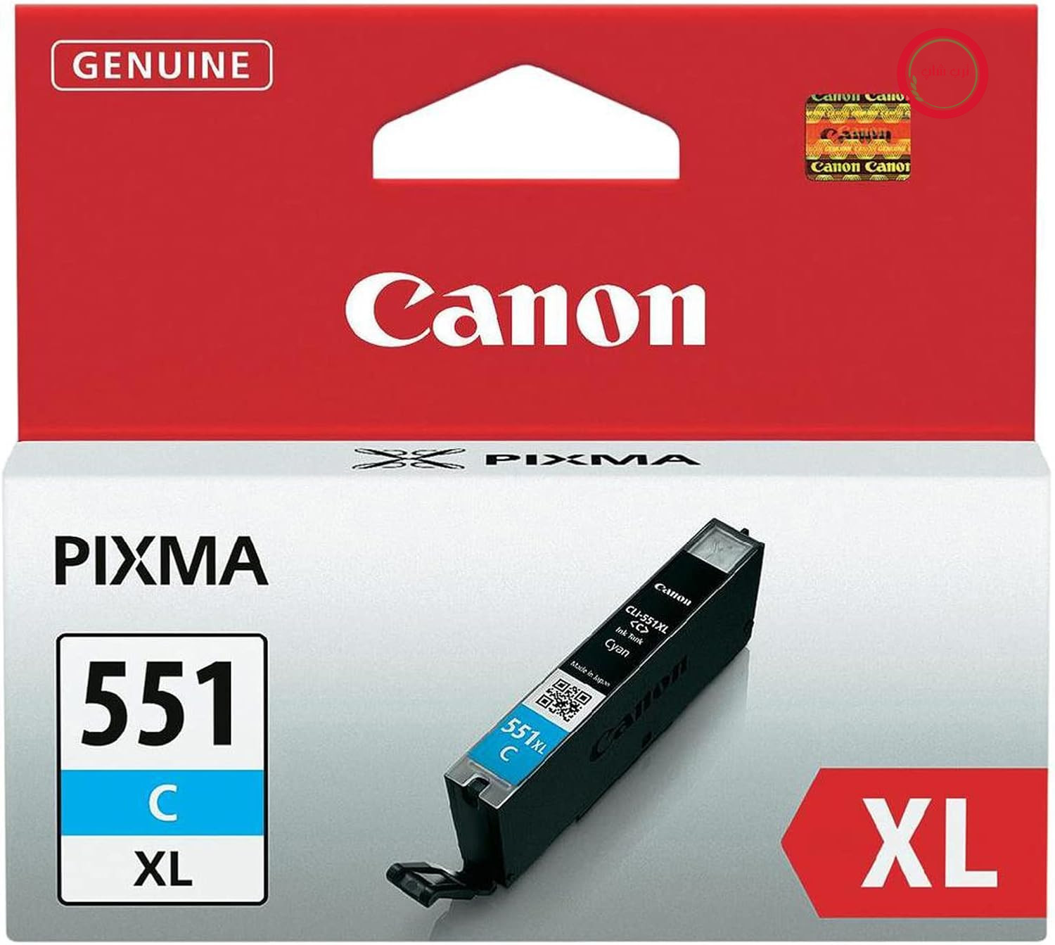 کانن CLI-551XL فیروزه‌ای اصلی Druckerpatrone XL
