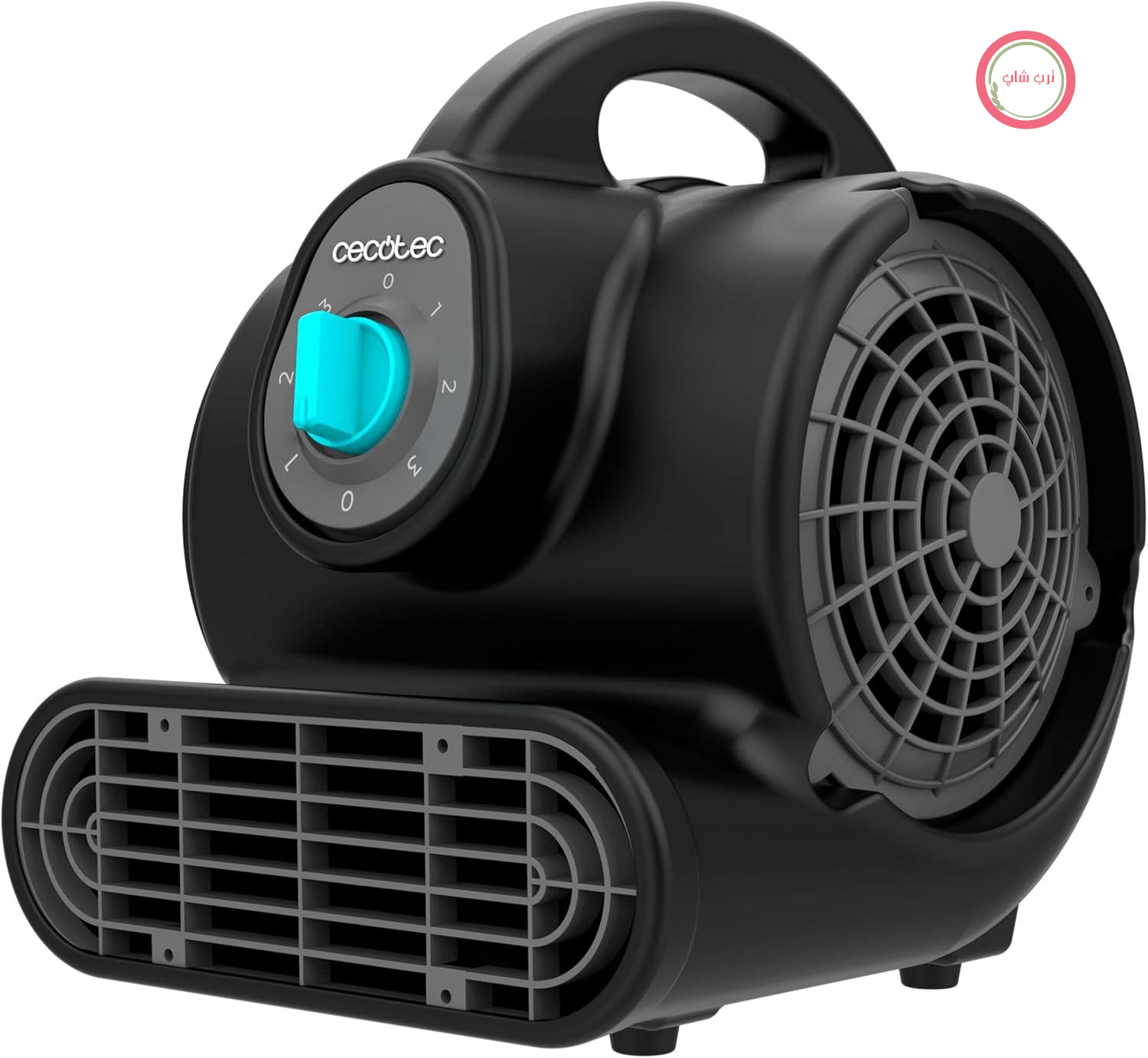 فن خشک کن کف کارگاهی سکوتک اسپانیا Cecotec Blowindustry 2000 Flowfloor 200W 1400RPM 3 سرعته جریان هوا 1150 متر