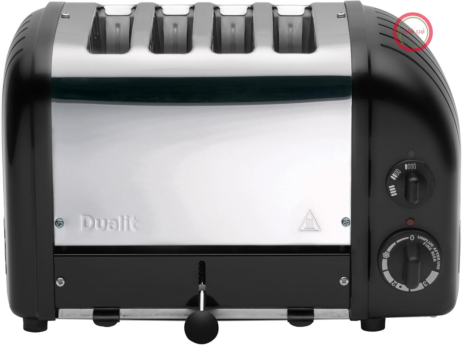 توستر 4 اسلایس دوالیت انگلستان Dualit نیوجن پریمیوم دست‌ساز ساخت بریتانیا مشکی