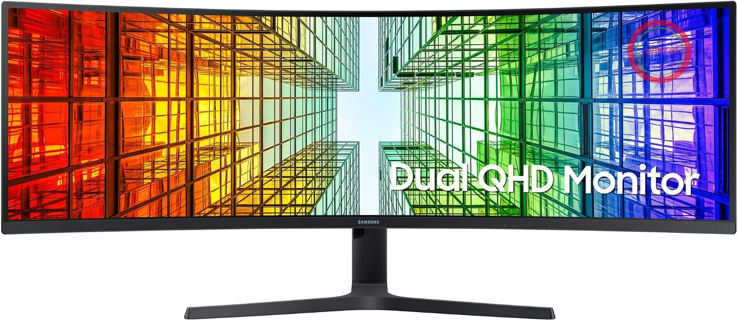مانیتور سامسونگ Samsung مدل LS49A950UIU، 124.5 سانتی‌متر (49)، 5120 در 1440 پیکسل، 5K Ultra HD QLED، مشکی