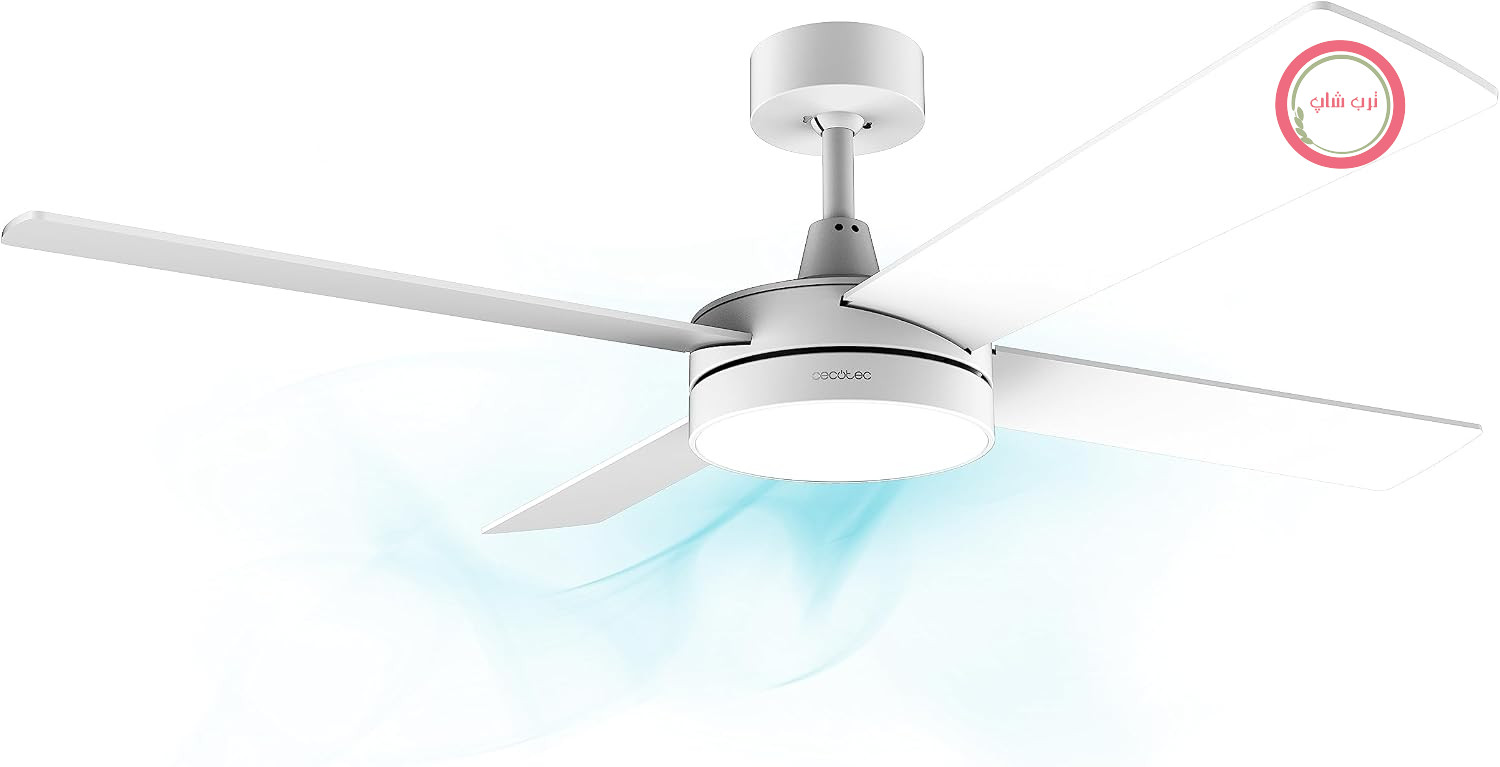 پنکه سقفی سکوتک اسپانیا Cecotec Aero 5200 White Line ابعاد 132 سانتی‌متر سفید