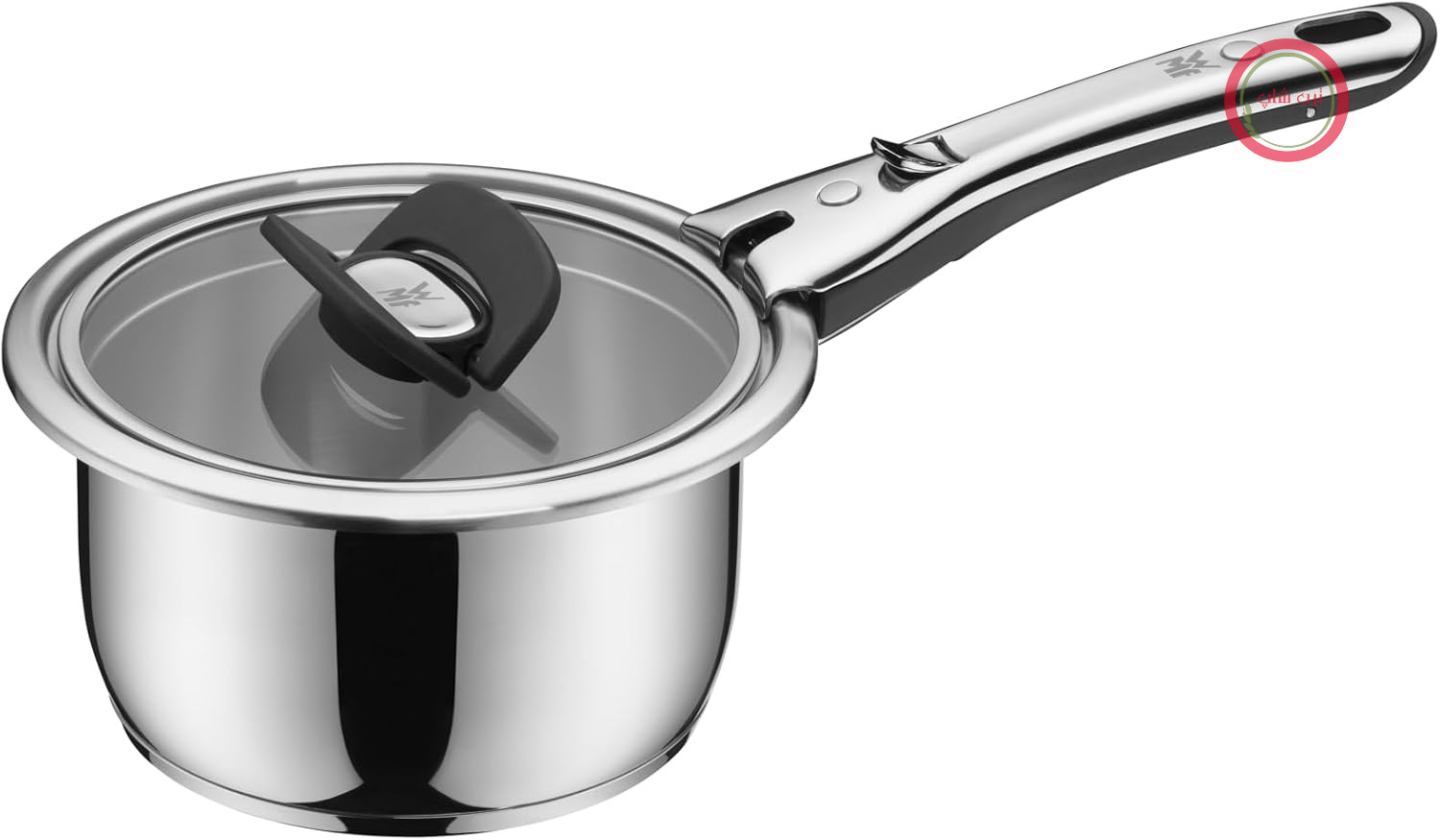 ماهیتابه القایی WMF Click&Serve، بدون دسته استیل ضد زنگ، روکش استیل ضد زنگ Cromargan (بدون دسته استیل ضد زنگ، قابلمه 16 سانتی متری)