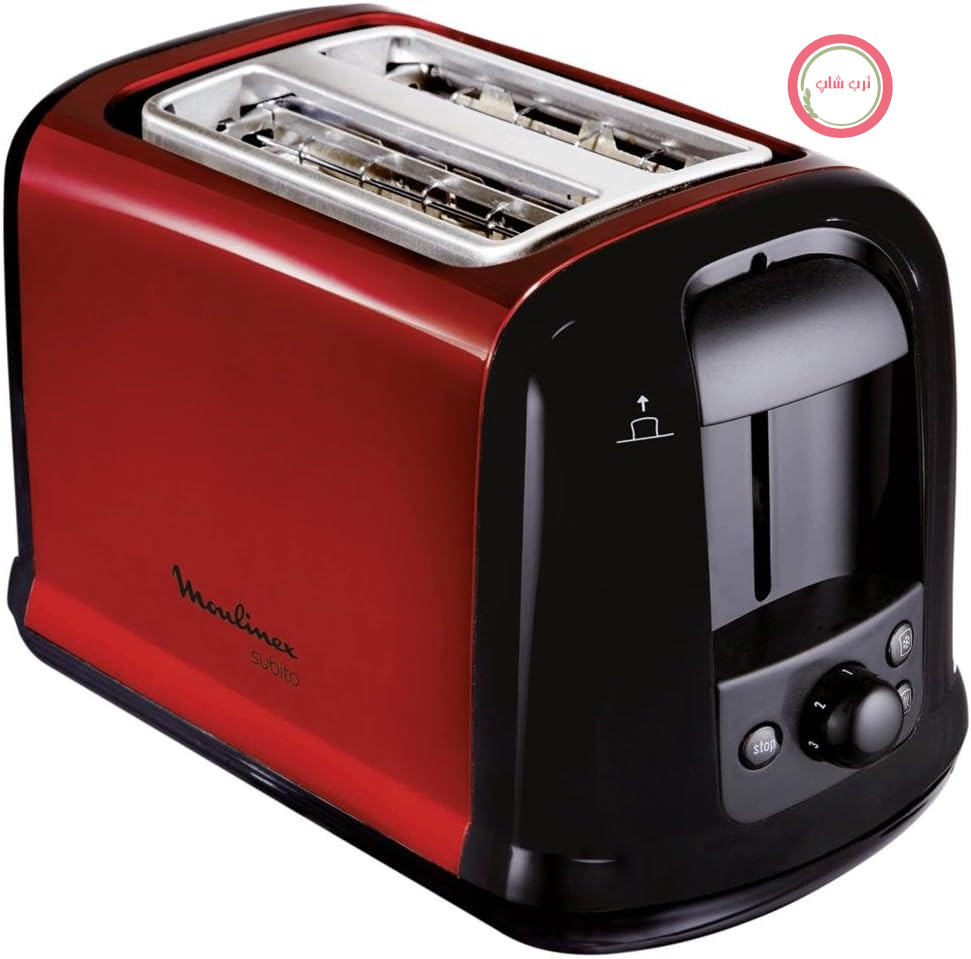 توستر مولینکس فرانسه Moulinex مدل LT261D11 دو شیار قرمز