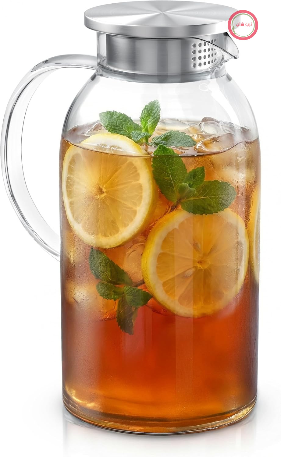 پارچ شیشه‌ای آب و نوشیدنی آرندو آلمان Arendo ظرفیت 1.8 لیتر