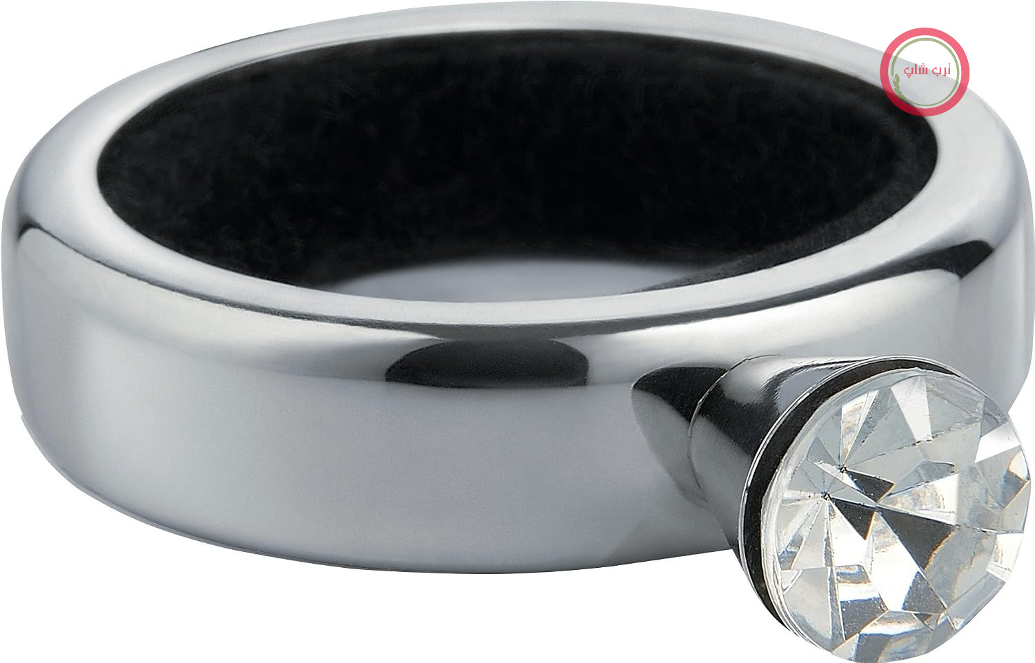 حلقه چکه گیر Alessi GIA11 Noè ساخته شده از استیل ضد زنگ 18/10، جلا داده شده تا درخشندگی بالایی داشته باشد