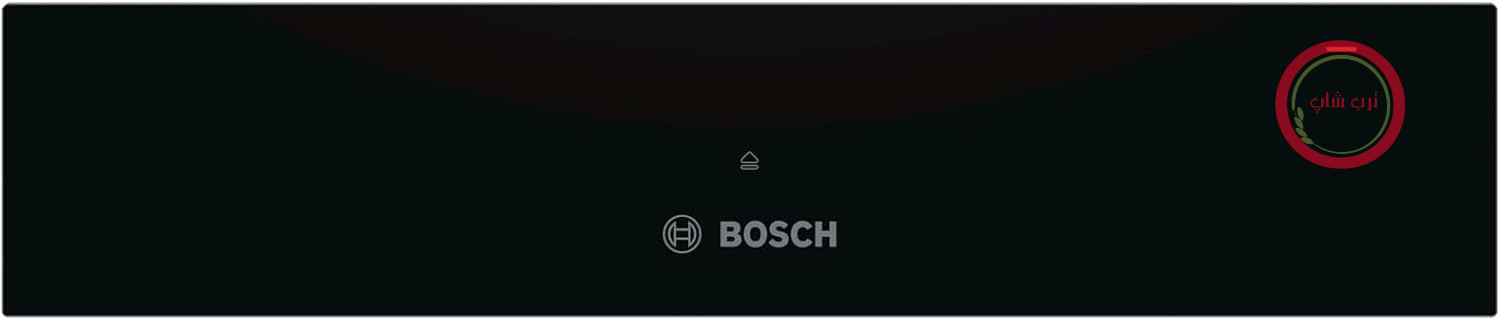 کشوی گرمکن بوش سری BIC510NB0، 6 عدد، 14 در 60 سانتی‌متر، 23 لیتر، حداکثر 64 فنجان اسپرسو / 14 بشقاب، کنترل دمای بدون پله، مکانیزم فشاری-کششی، گرم نگه داشتن غذا، پیش گرم کردن ظروف، مشکی