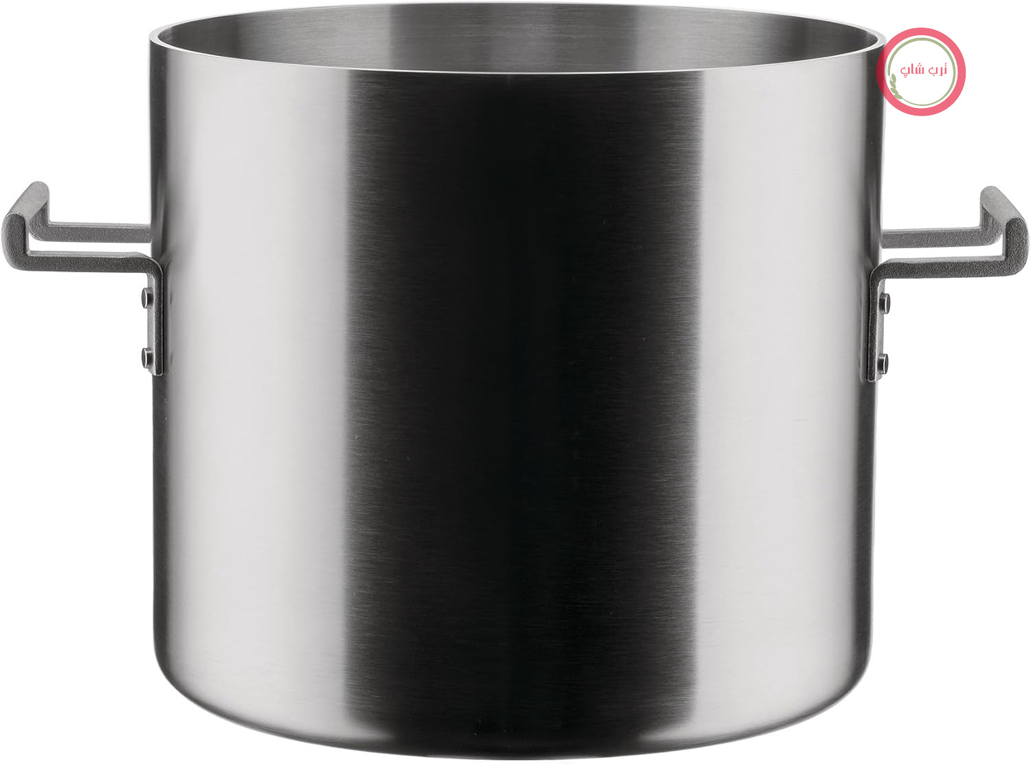 قابلمه طرح سه لایه Alessi Convivio DC100/24 ، مناسب برای القایی، استیل ضد زنگ و PVD با پایه استیل مغناطیسی، 24 سانتی متر، روکش ساتن