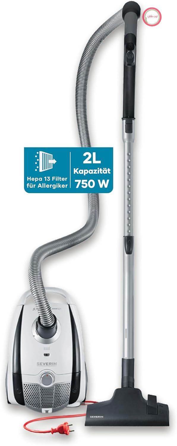 جاروبرقی Severin BC 7035 مخصوص فرش و کفپوش‌های سخت، 750 وات، 2 لیتر
