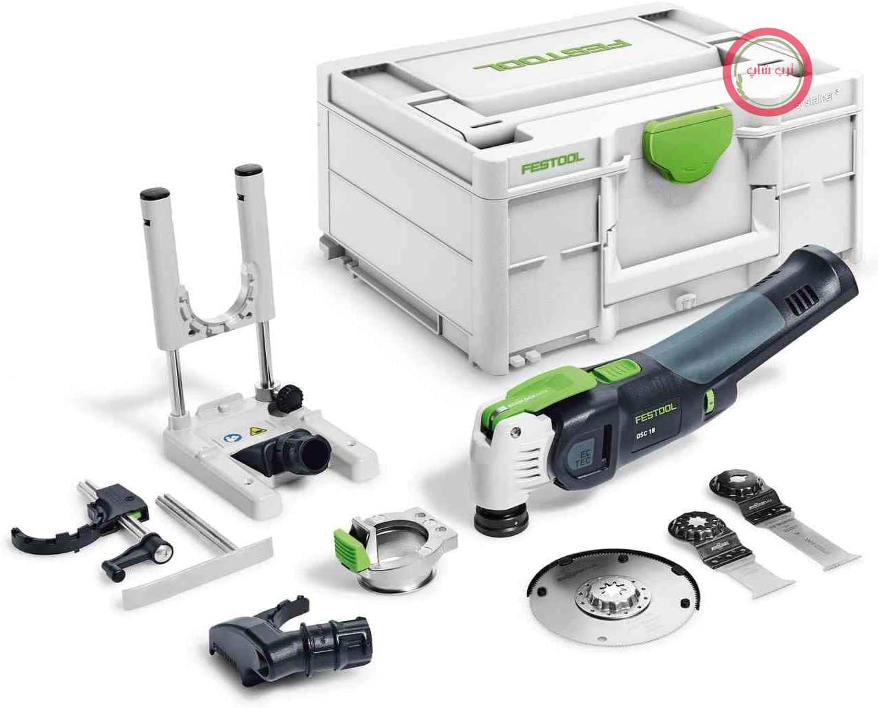 ابزار چندکاره نوسانی بی‌سیم Festool OSC 18 E VECTURO در Systainer