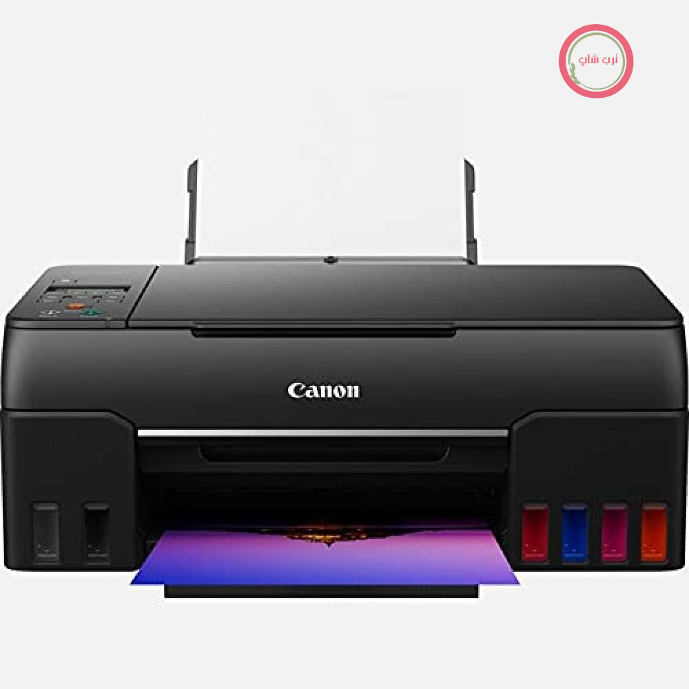 پرینتر چاپگر عکس مخزن جوهر کانن ژاپن PIXMA G650 سایز A4، وای فای، اسکن و کپی