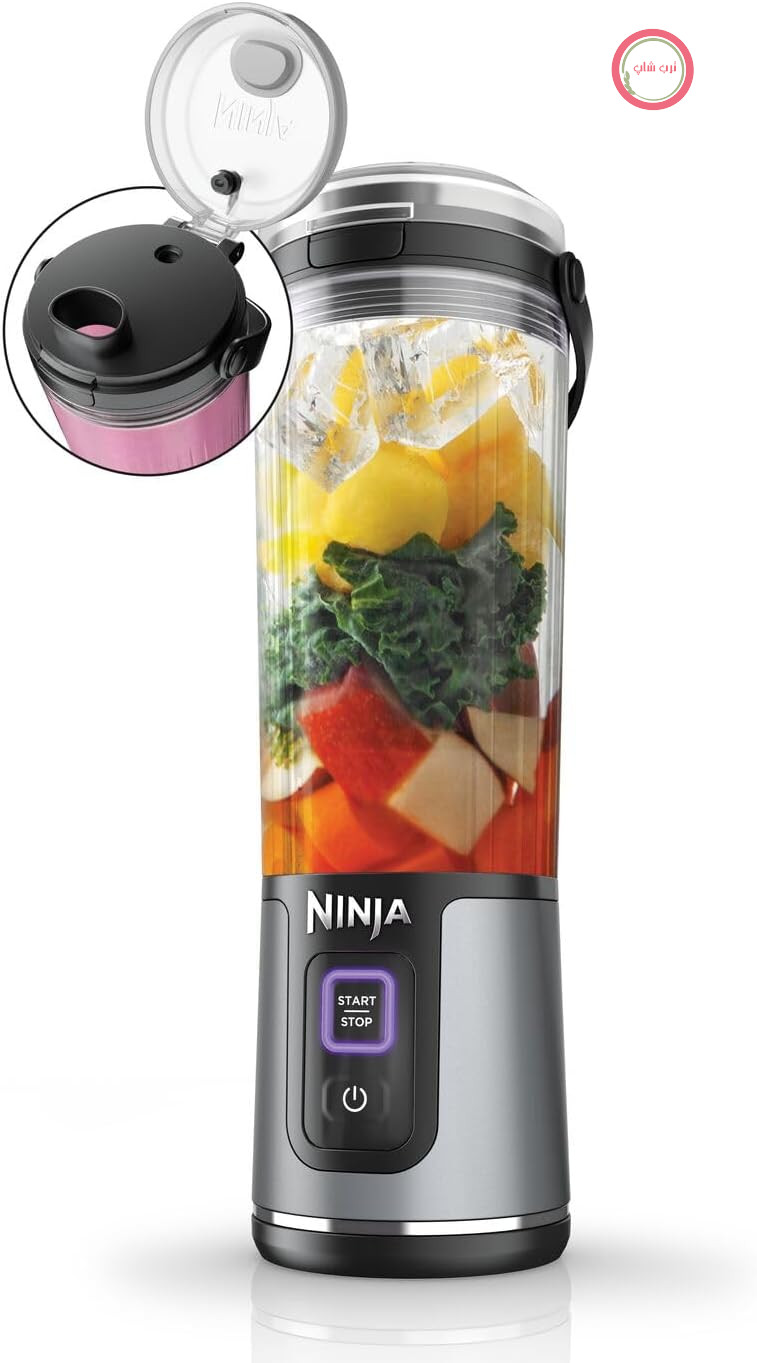 اسموتی ساز قابل حمل نینجا آمریکا بلاست Ninja BC151EUBK فنجان ۵۳۰ میلی لیتری، مشکی