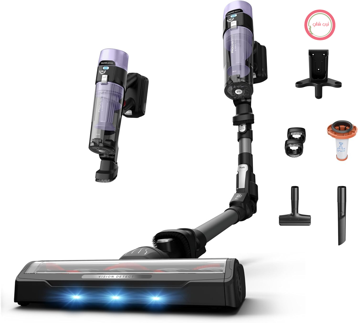 جارو شارژی روونتا آلمان بی‌سیم Rowenta X-Force Flex 9.80، مدل آلرژی