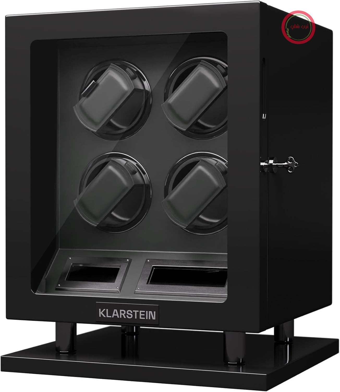 کوک کننده ساعت Klarstein برای 4 ساعت اتوماتیک، با درب و قفل اکریلیک، LED های سفید، 5 حالت تنظیم TPD، کوک کننده ساعت اتوماتیک