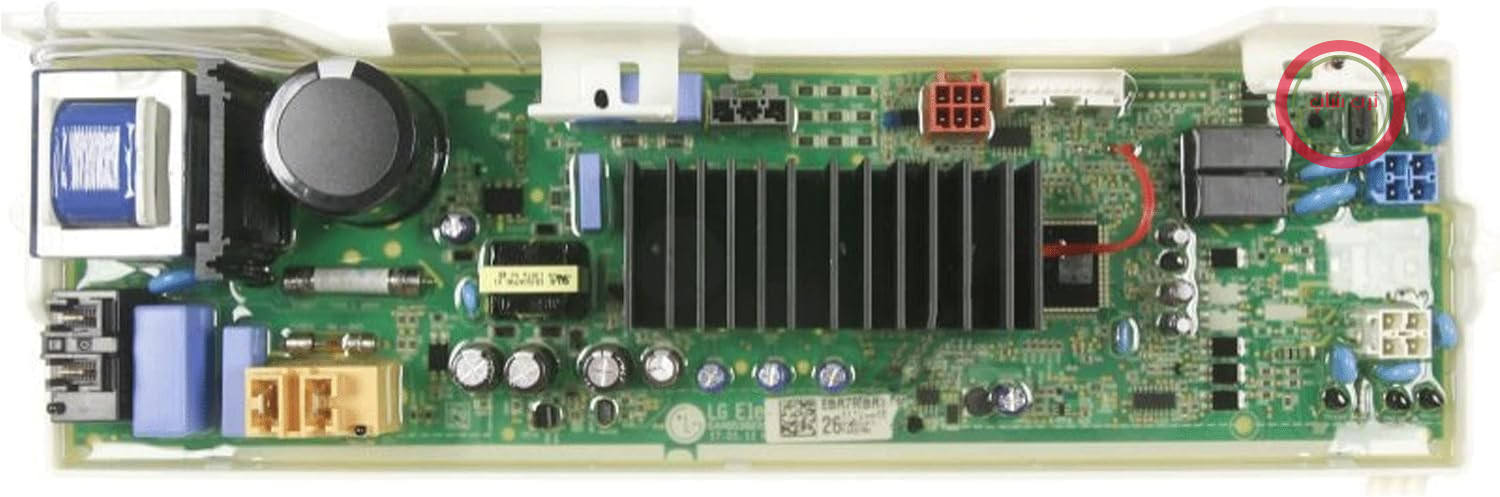 ماژول برق برای ماشین لباسشویی EBR79583426 ماشین لباسشویی LG EBR79583426