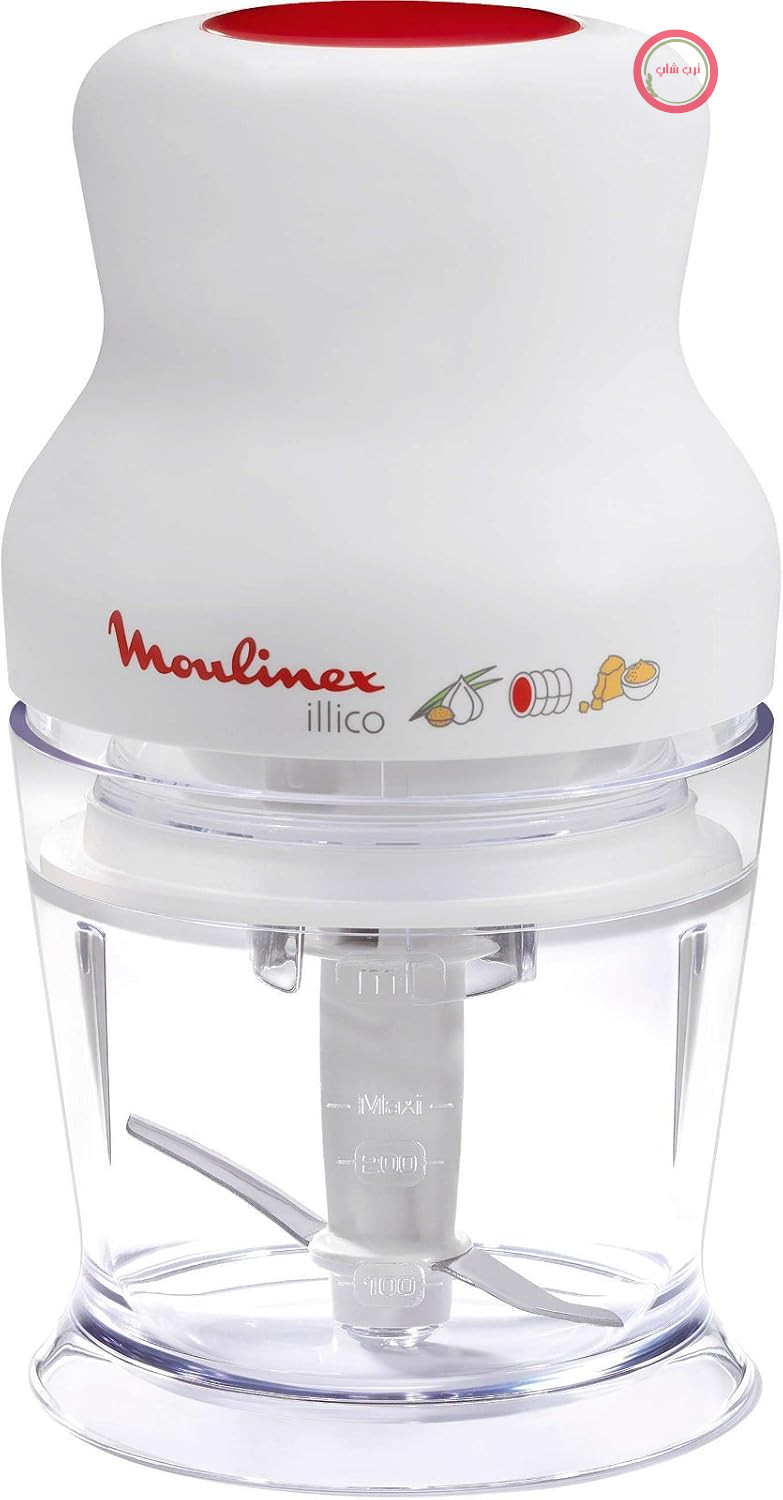 خردکن برقی آشپزخانه مولینکس فرانسه مدل DJ200533 Illico قرمز